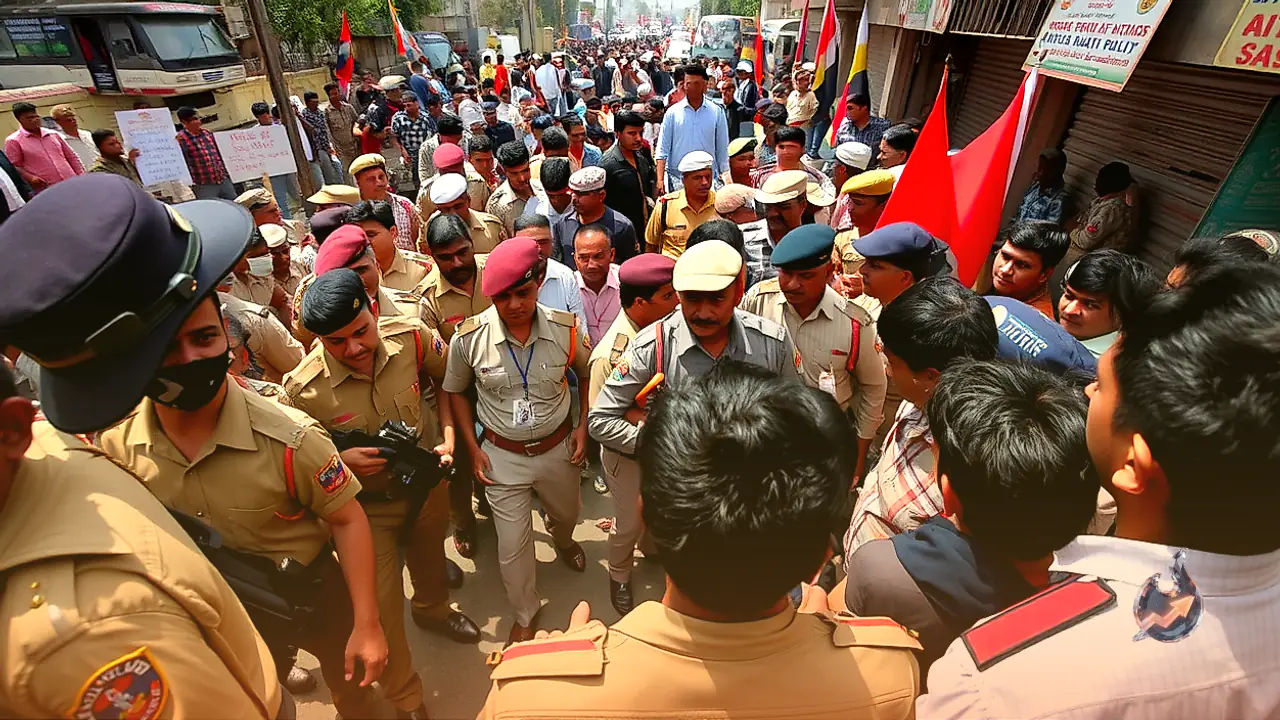 कानपुर पुलिस लाइन में होमगार्ड भर्ती के दौरान हंगामा, मेडिकल अनफिट करने पर लगे गंभीर आरोप