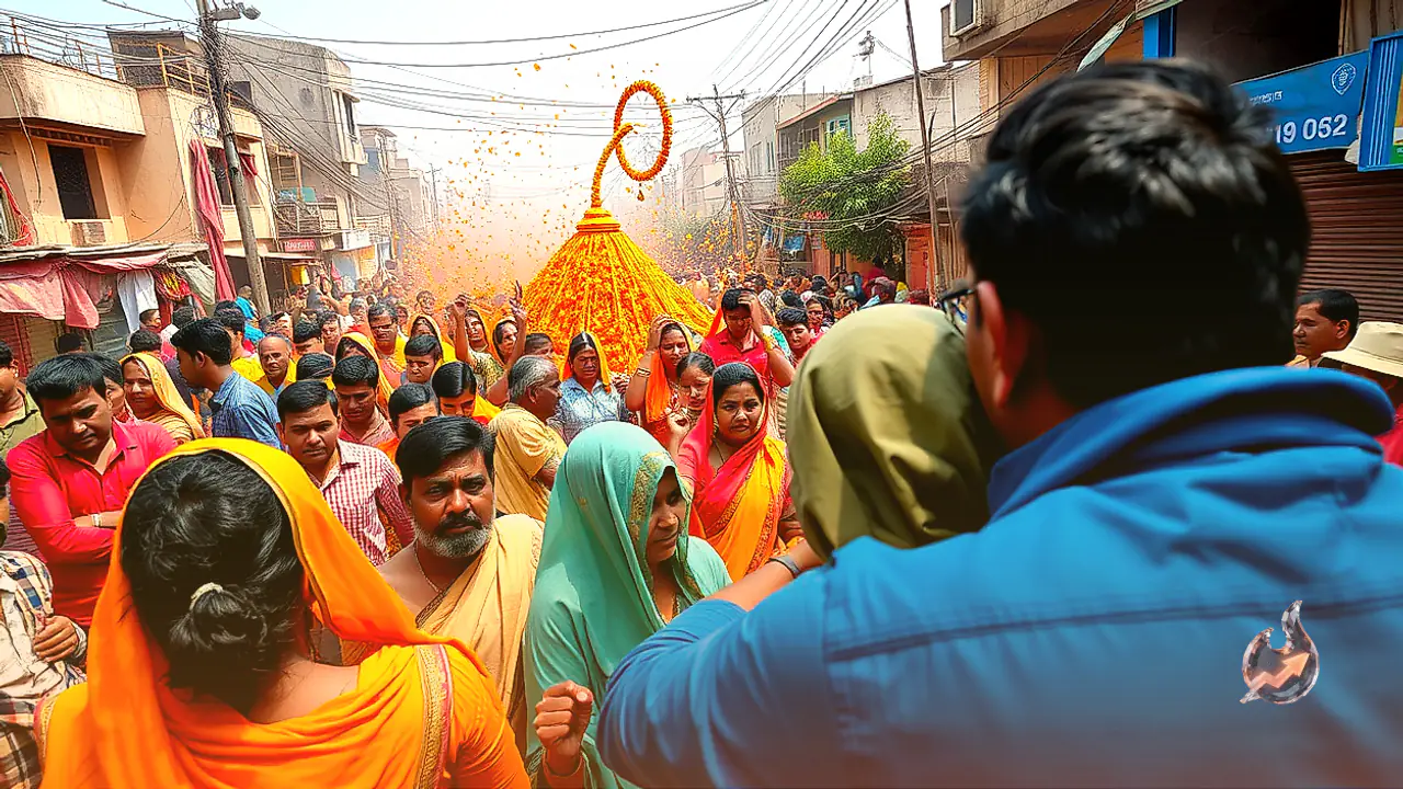 ग्रेटर नोएडा वेस्ट की हाउसिंग सोसाइटी में गरबा उत्सव के दौरान मारपीट, महिलाओं से अभद्रता और बैरियर तोड़कर भागे थार सवार