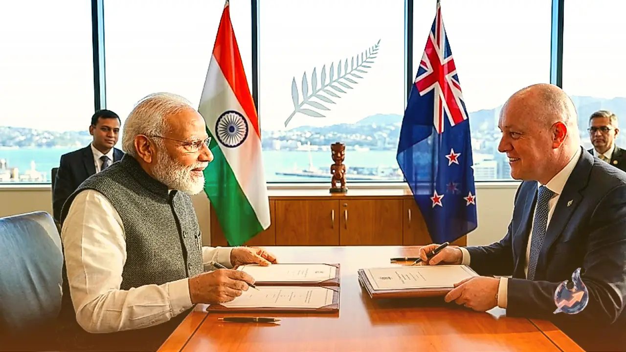 A Landmark Leap: India and New Zealand Forge Strategic Partnership as PM Modi Ends 40-Year Bilateral Wait