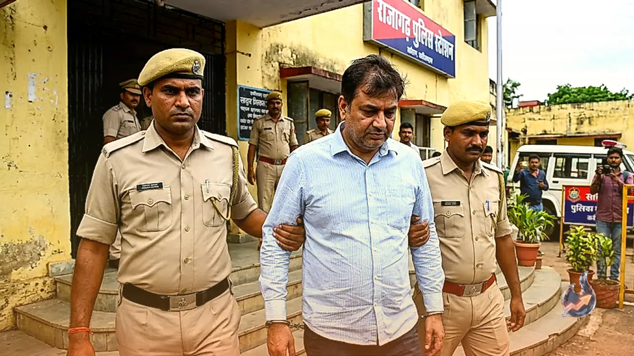चार साल की फरारी के बाद रायगढ़ में पकड़ में आया सहारा इंडिया घोटाले का शाखा प्रबंधक विकास कुमार सराफ