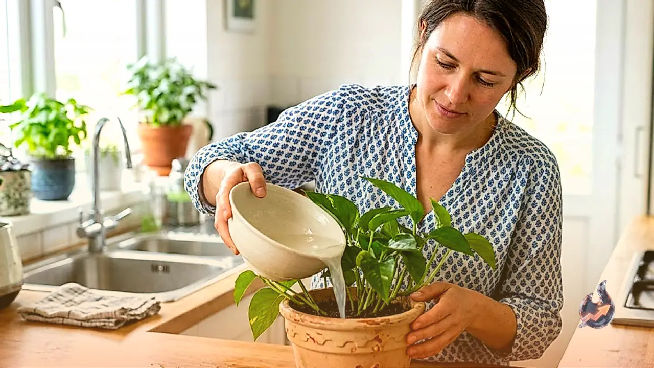 Stop Throwing Away Rice Water, It Could Be The Cheapest Fertiliser For Your Houseplants