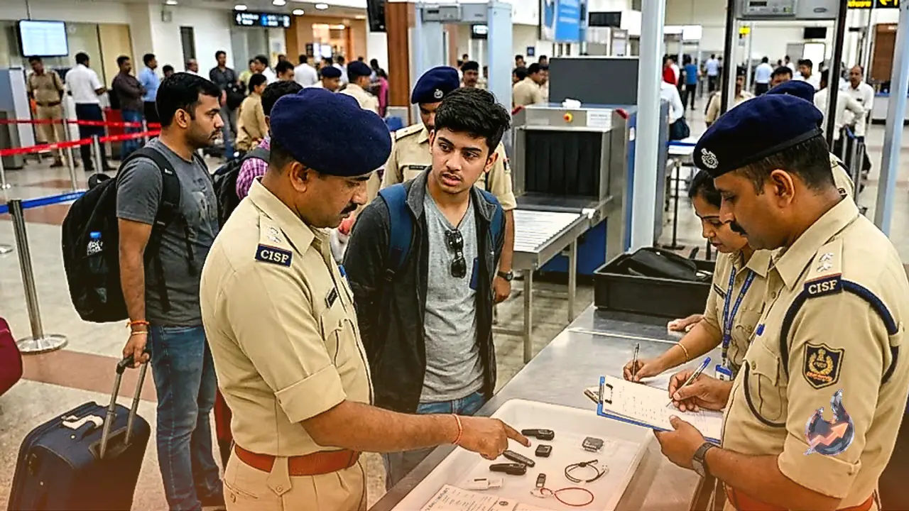 Cheating Gang Busted at Goa Dabolim Airport as CISF Nabs Two Delhi-Bound Passengers With Bluetooth Gear