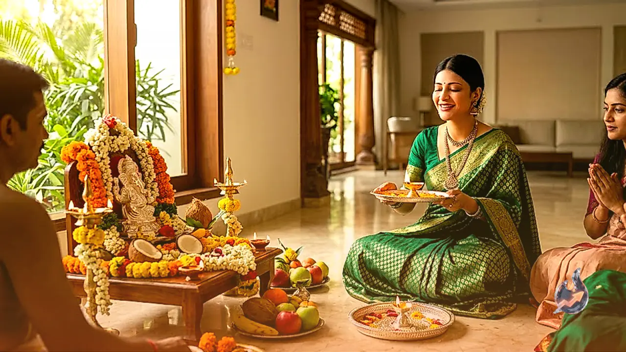 South actress moves into new Chennai home, marks the moment with a traditional puja