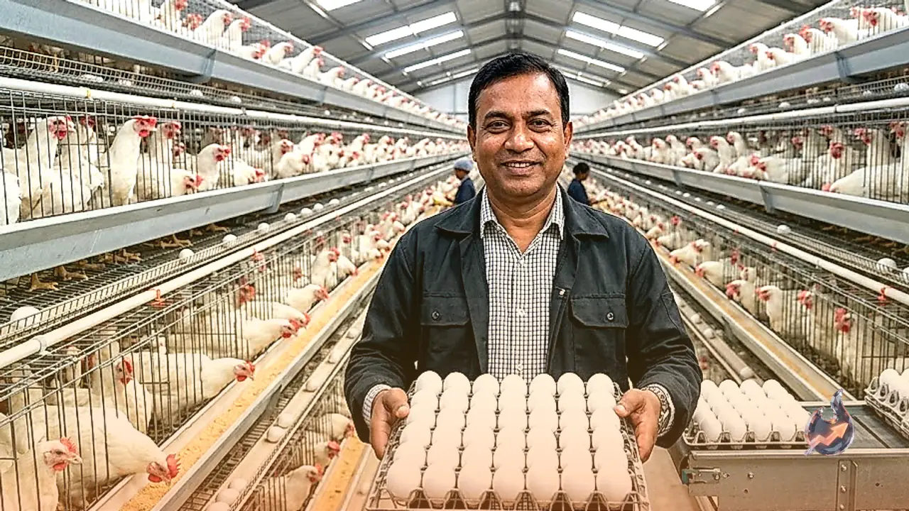 From Egg Seller to Poultry Tycoon: How Alamgir Built a 12,000-Chicken Empire in Chhapra