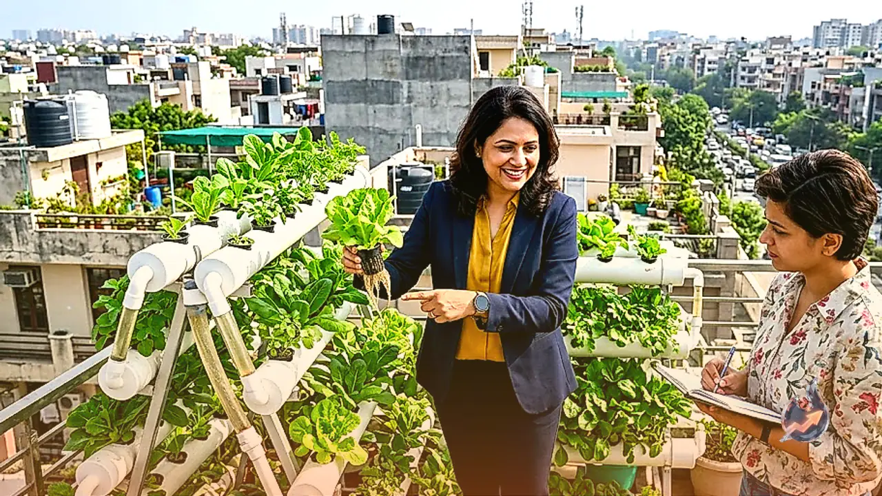 How to Grow Fresh Vegetables on Roofs and Balconies Without Soil, Agricultural Scientist Details Hydroponic System