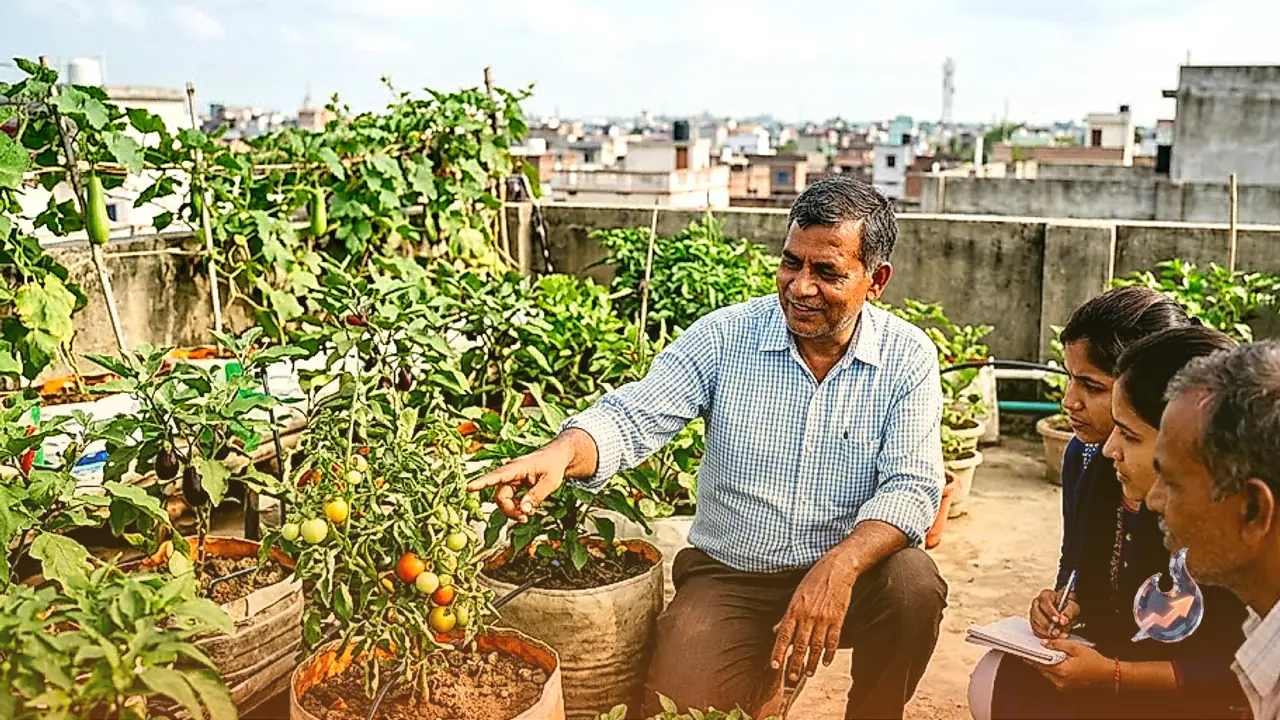 Transform Your Roof Into a Thriving Organic Vegetable Garden: A Bhagalpur Expert Explains How