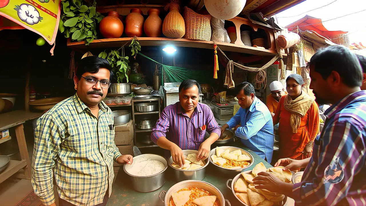 Chhatarpur Eatery Crafts Spinach and Guava Chutney, Serving a Fresh Twist with Samosas and Roti