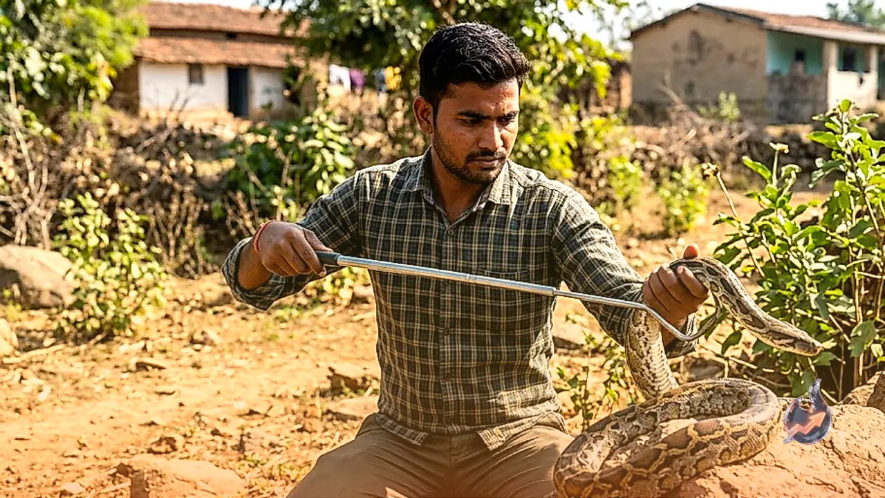 How Chhatarpur’s Akash Singh Rathore Rescued 1,400 Snakes and 300 Monitor Lizards Driven by a Mission Against Fraud