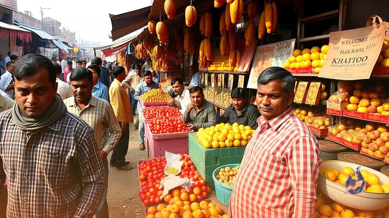 Chhatarpur Markets Welcome Seasonal Khattoo Fruit as Winter Appetite for Tangy Chutney Surges