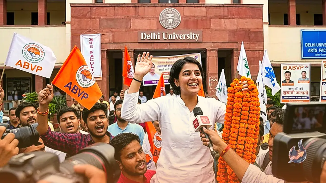 छात्र आवास सुरक्षा के दांव पर डूसू चुनाव में एबीवीपी का परचम, तीन केंद्रीय पदों पर जमाया कब्जा