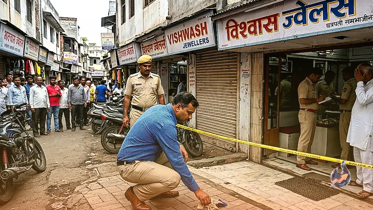 Chhatrapati Sambhajinagar Jewelry Heist: Gang of 6 Including 4 Burqa-Clad Women Steal 1.5 kg Gold