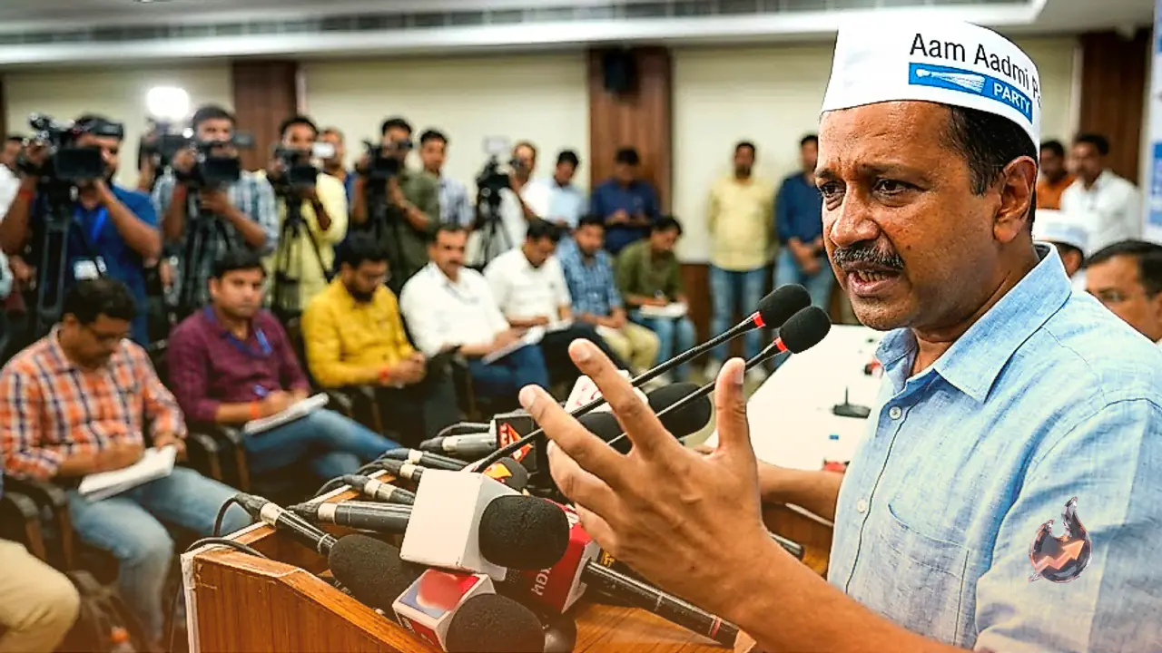 Kejriwal Accuses Modi Government Of Attacking Students With Lathi Charge, Tear Gas