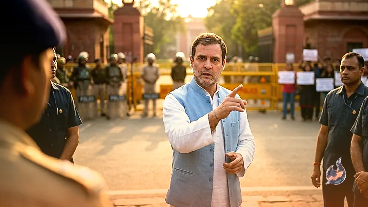 Rahul Gandhi Issues Stern Warning to Officials Over Crackdown on Student Protests