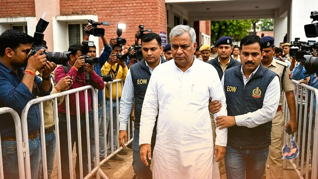 Former Treasurer Ramgopal Agrawal in EOW Custody Over Chhattisgarh Liquor and Coal Scam Allegations