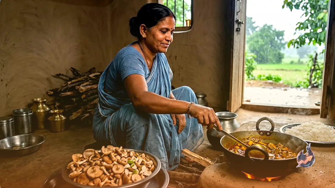 As Monsoon Hits Chhattisgarh, Wild Forest Mushroom Chhata Putu Takes Over Village Kitchens And Tastes Best With Rice