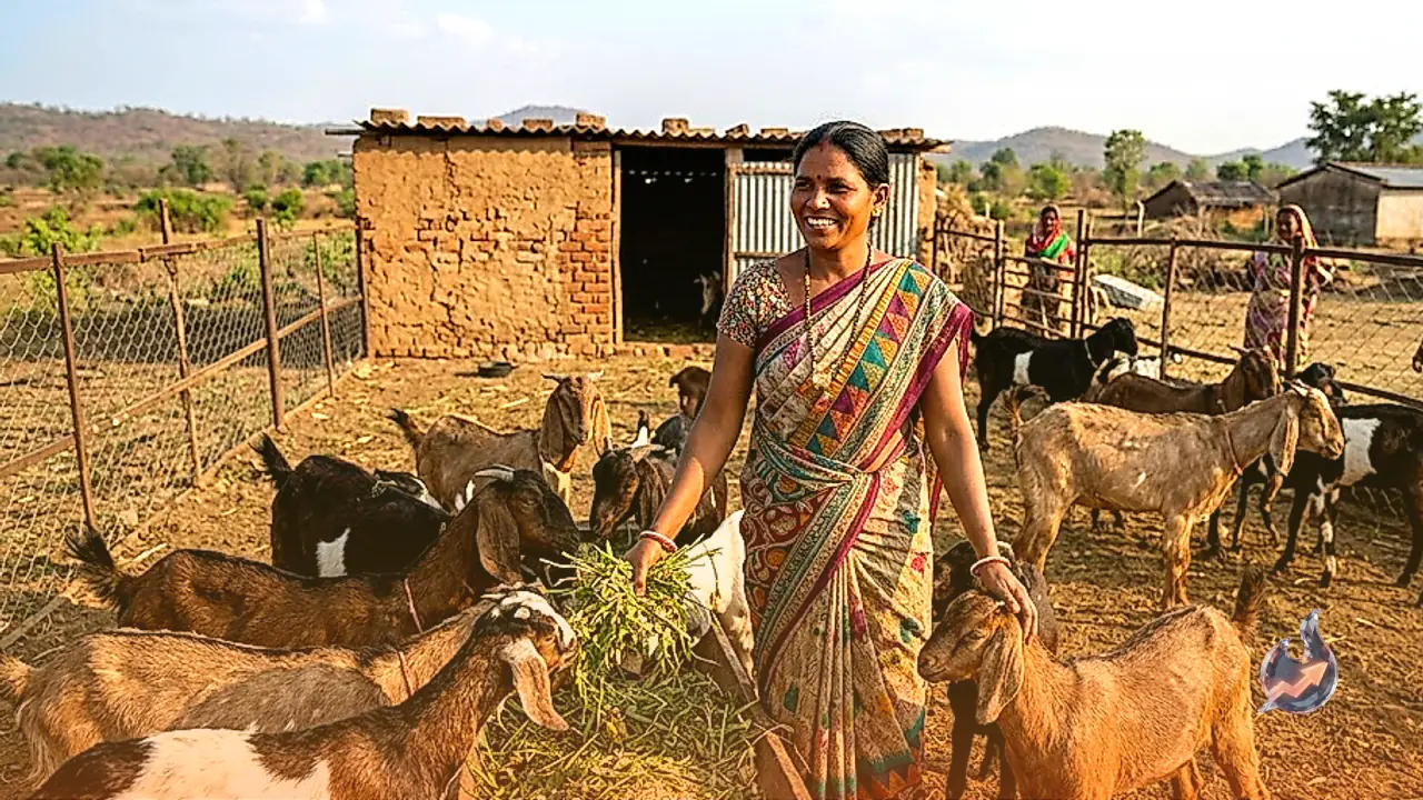 How Devanti Rajwade Transformed Her Life Through Goat Farming in Chhattisgarh
