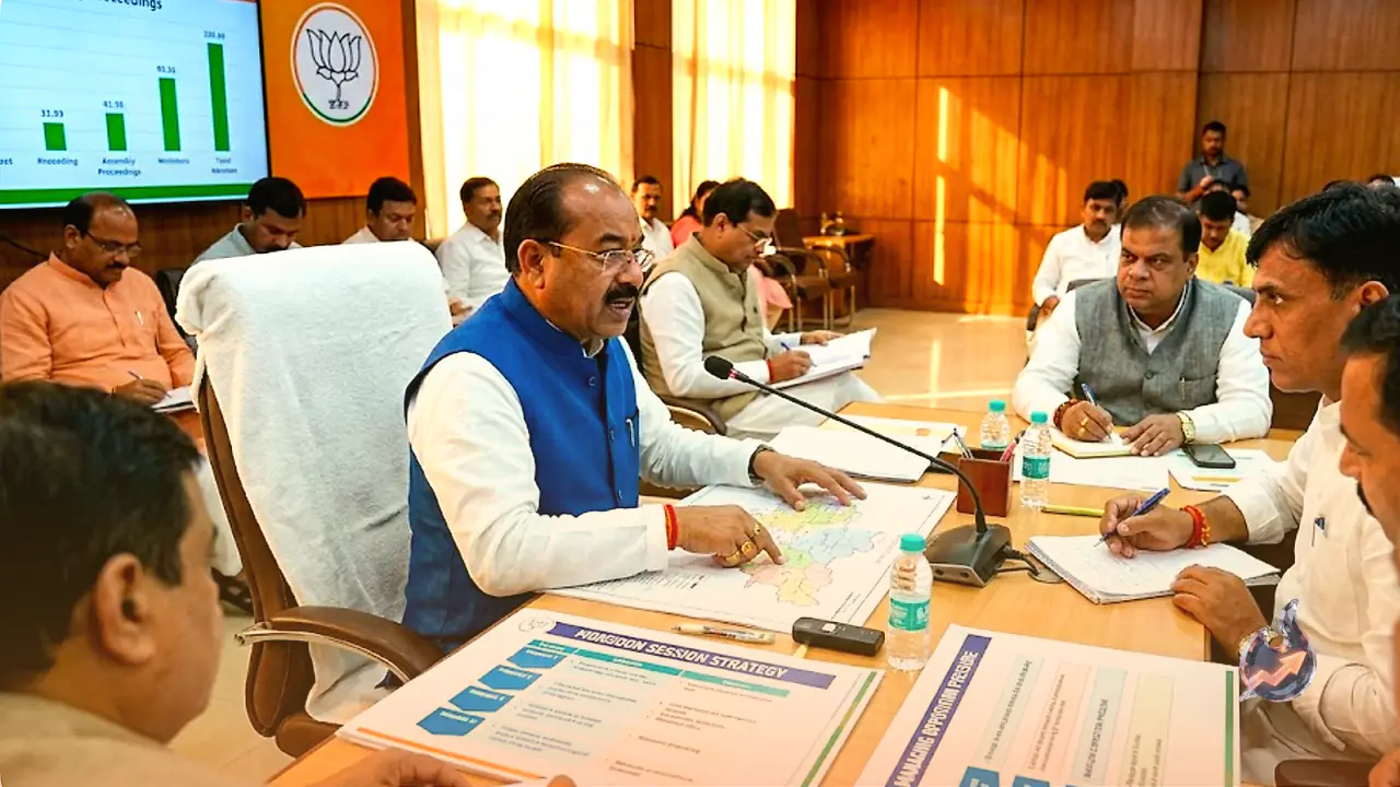 Strategy for Monsoon Session: BJP MLAs Hold High-Level Meeting Under Vishnu Deo Sai