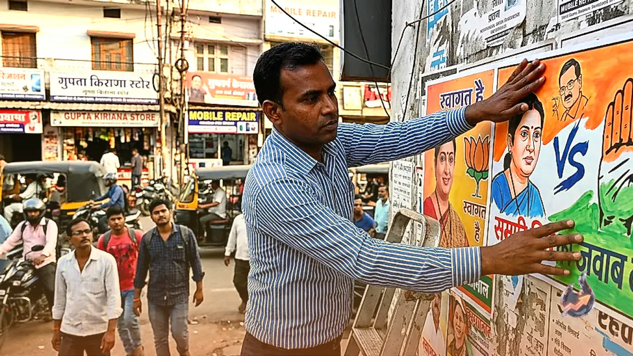 छत्तीसगढ़ में स्मृति ईरानी की नई संगठनात्मक जिम्मेदारी पर पोस्टर युद्ध, भाजपा और कांग्रेस आमने-सामने