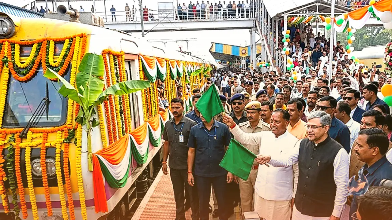 दशहरे के मौके पर छत्तीसगढ़ को दो नई ट्रेन सेवाओं की सौगात, पहली बार रेल नेटवर्क से जुड़ा यह क्षेत्र