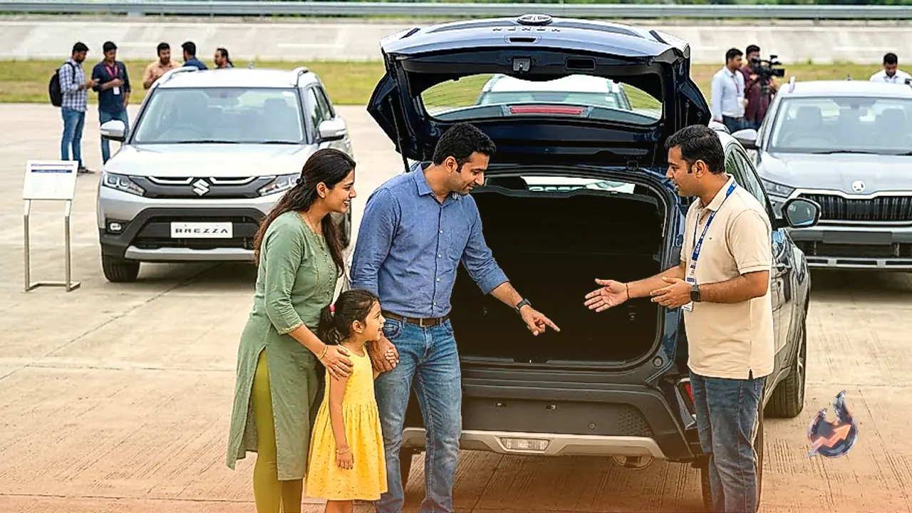 Top Features and Mileage Breakdown of Four Family SUVs Starting Under 8 Lakh Rupees