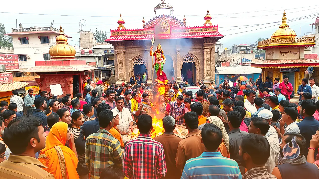 Chief Minister To Trigger Jakhu Ravana Effigy Burning Via Remote For Dussehra Celebrations