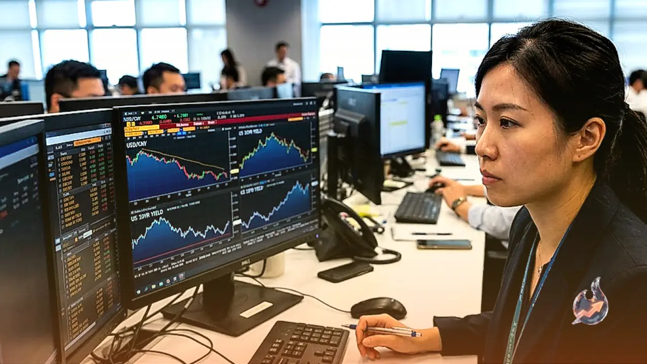PBOC Sets Daily Yuan Reference Rate at 6.7489 as Dollar Strength and Treasury Yields Pressure Global Markets