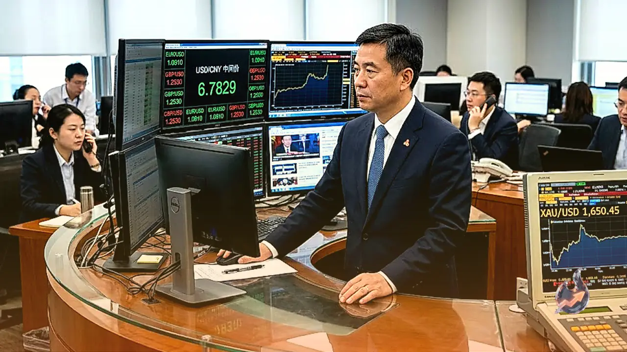 PBOC Sets USD/CNY Reference Rate at 6.7829 as Global Forex and Gold Markets Stabilize