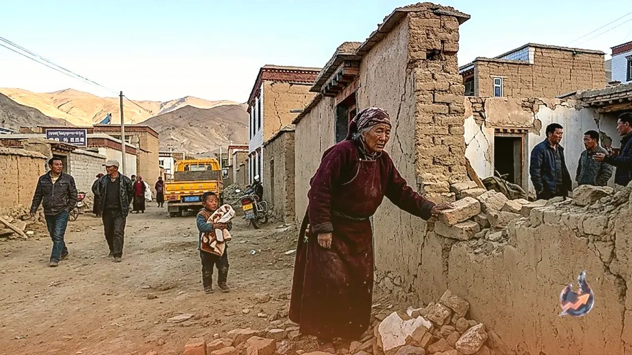 Strong 5.6 Magnitude Earthquake Strikes Qinghai Province in Northwestern China