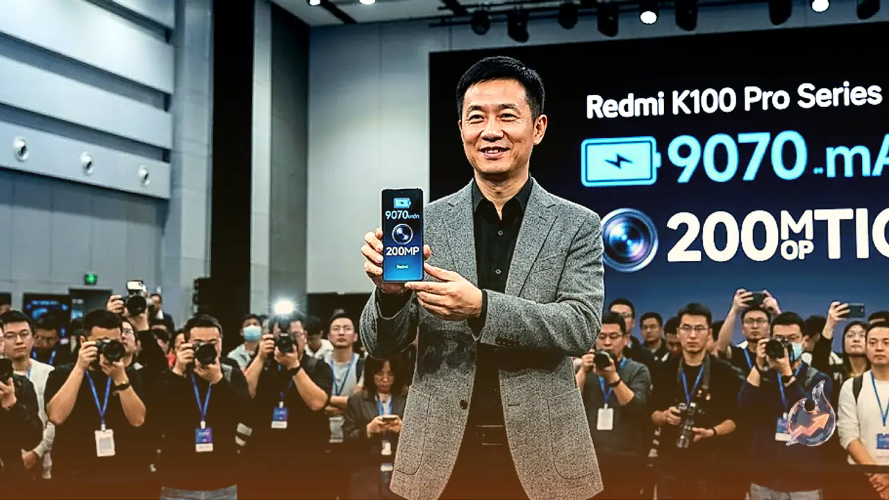 Redmi Debuts K100 Pro Lineup Featuring Huge 9070mAh Battery and 200MP Optics in China