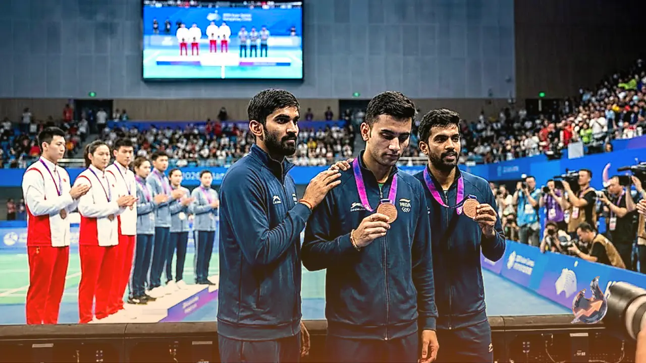 Indian Men's Badminton Team Secures Bronze Medal After 1-3 Semifinal Defeat Against China