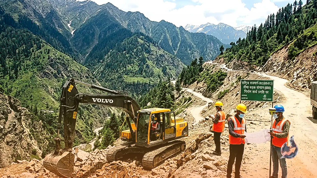 India Approves Over ₹2400 Crore for 278 km Frontier Highway Roads Near China Border in Arunachal