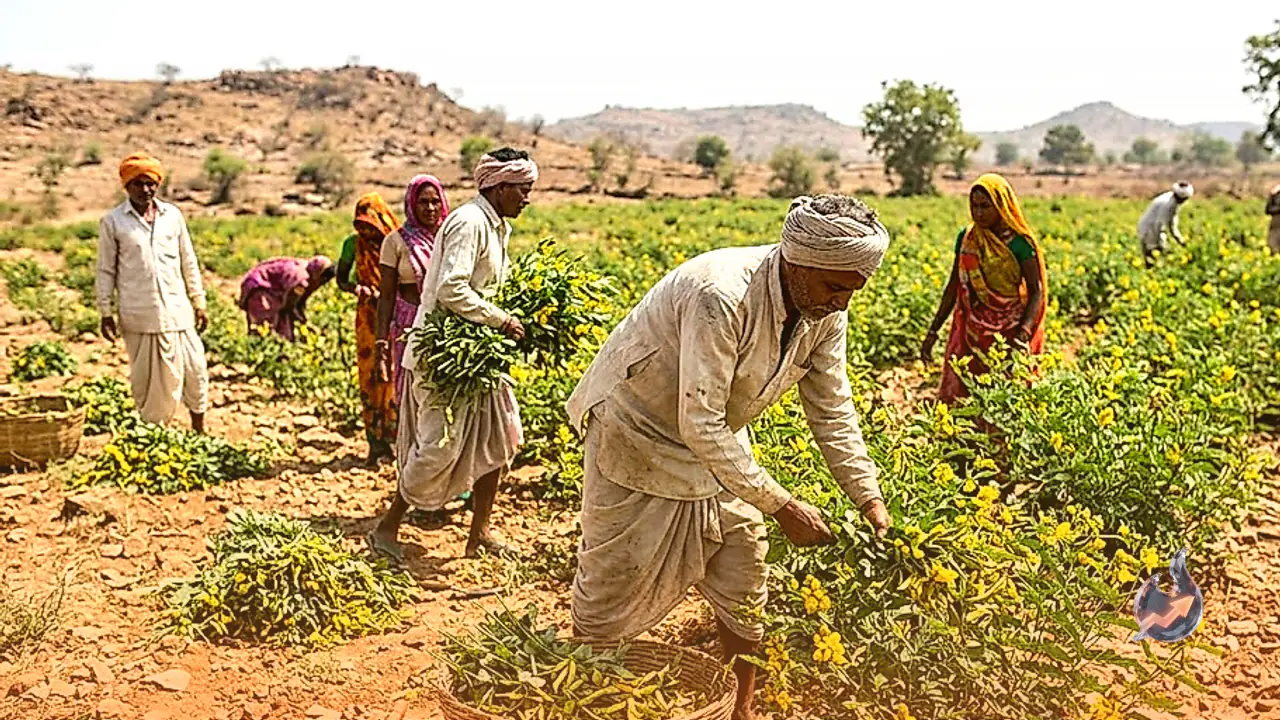 Chitrakoot Farmers Boost Income Cultivating Senna Medicinal Crop