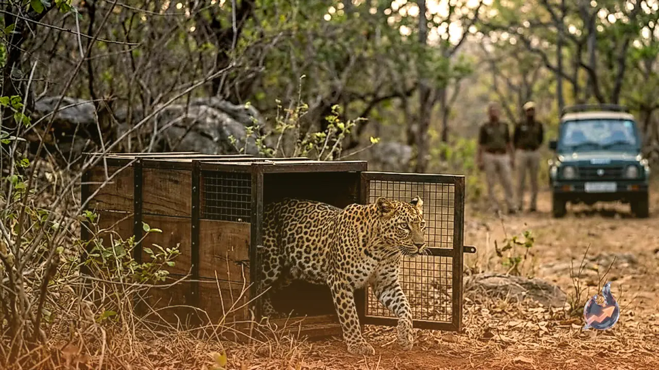 Rescued Female Leopard Translocated to Ranipur Tiger Reserve in Chitrakoot, Population Reaches 83