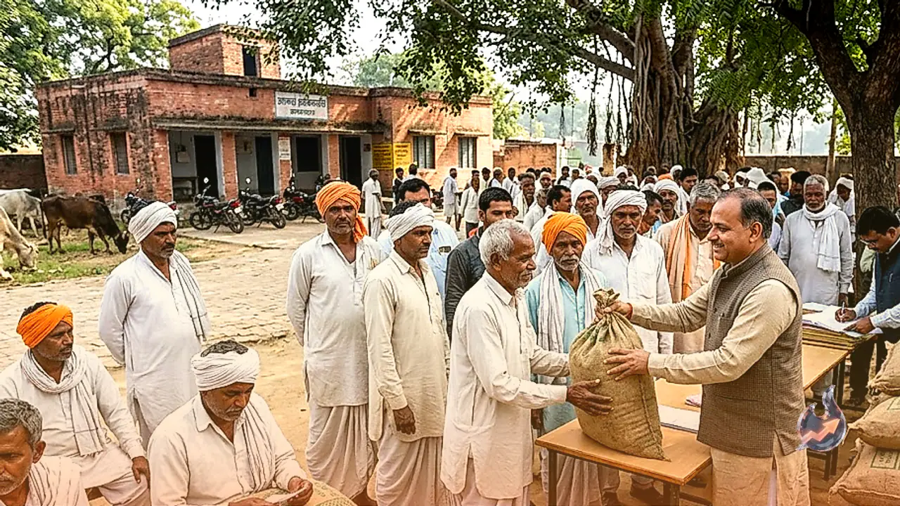 चित्रकूट में ठंड के मौसम में पशुओं के लिए मिलेगा मुफ्त हरा चारा बीज, पशु विभाग ने शुरू किया वितरण