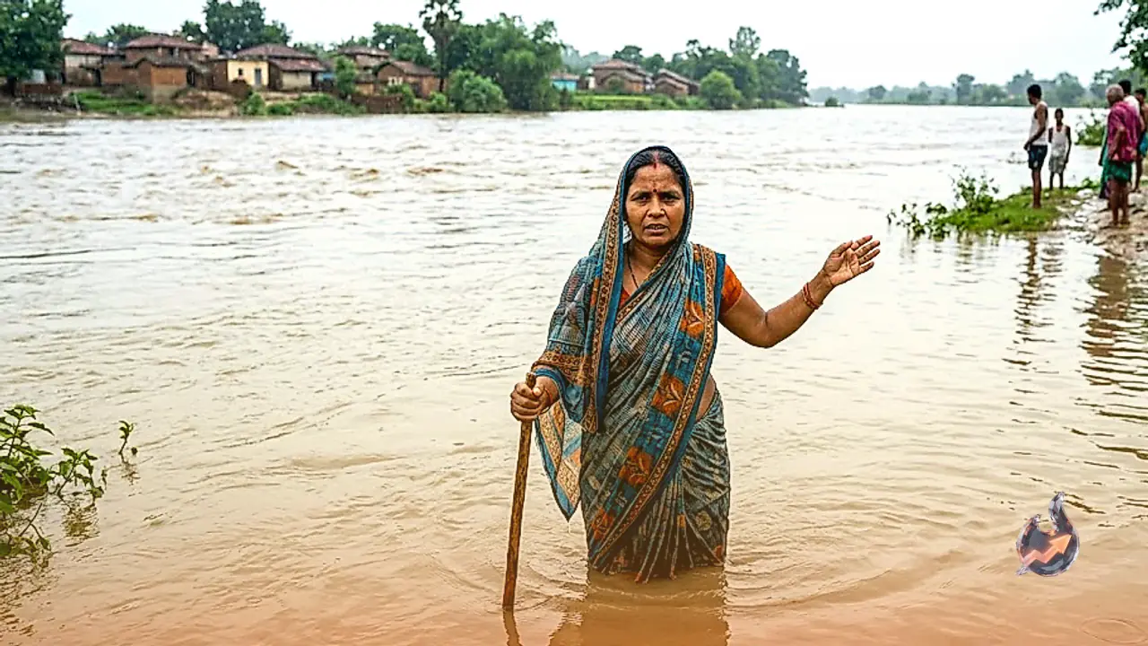 Chitrakoot: First monsoon rains isolate villages as Bardaha river overflows