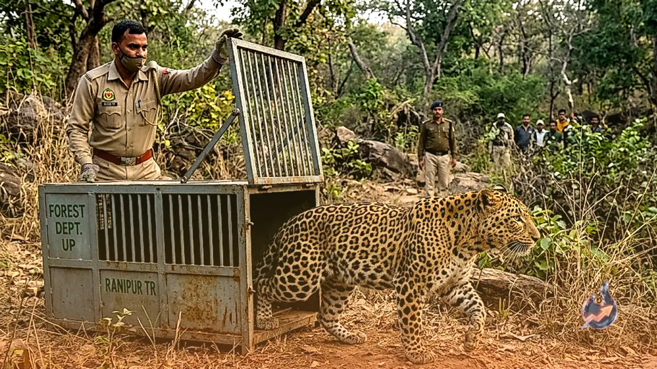 Ranipur Tiger Reserve Expands Population with Two Rescued Leopards in Chitrakoot