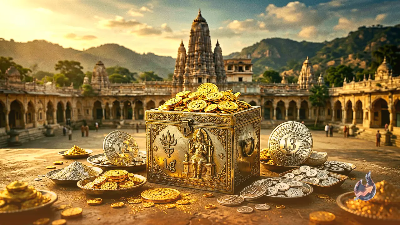 चित्तौड़गढ़ के प्रसिद्ध सांवलिया सेठ मंदिर में श्रावण मास की दानपेटी से निकले 35.66 करोड़ रुपये, 133 किलो चांदी भी चढ़ी