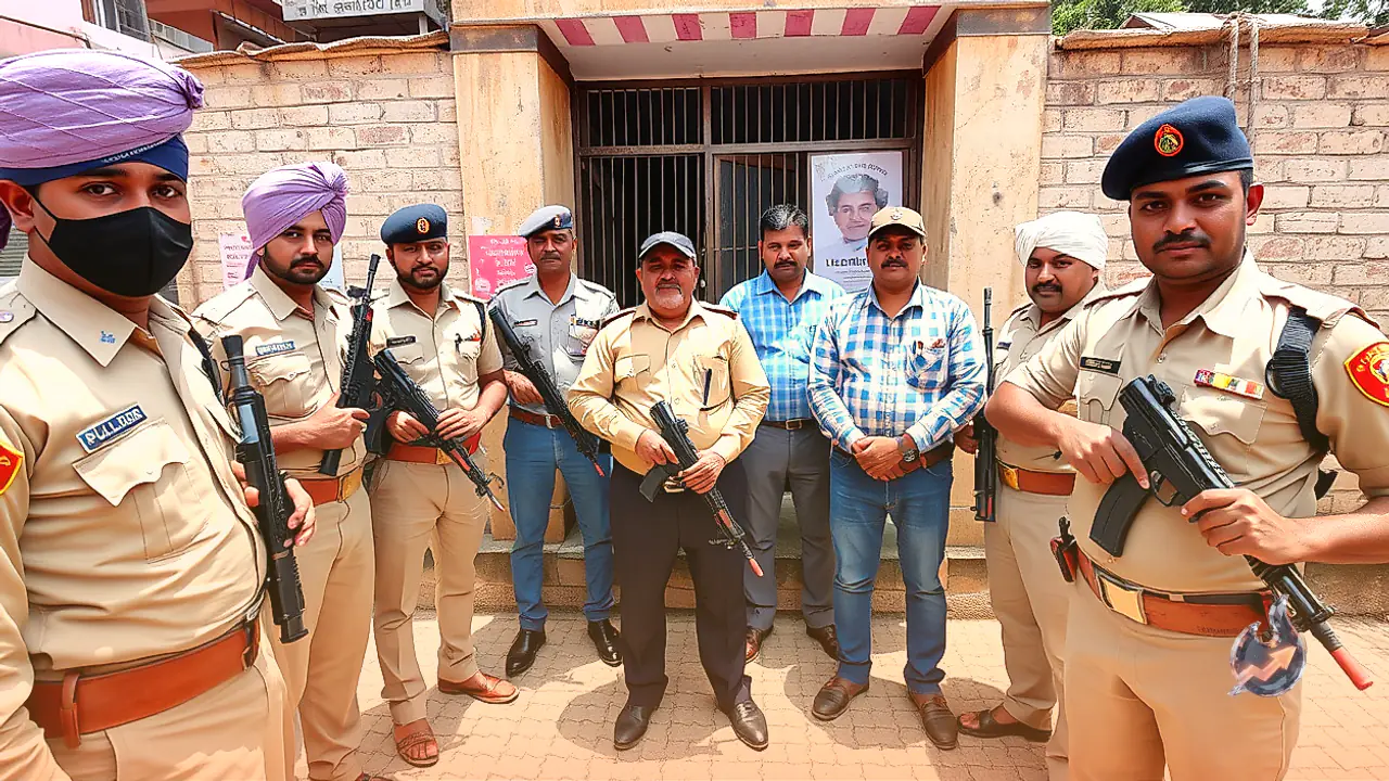 चित्तौड़गढ़ में हिस्ट्रीशीटर की हत्या की साजिश नाकाम, हथियारों के साथ छह बदमाश पकड़े गए