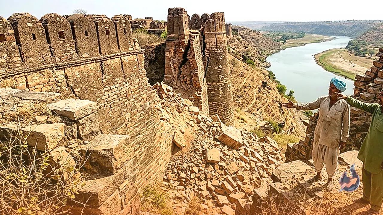 Dholpur's 900-Year-Old Historic Shergarh Fort Crumbles Amid Administrative Neglect in Chambal Ravines