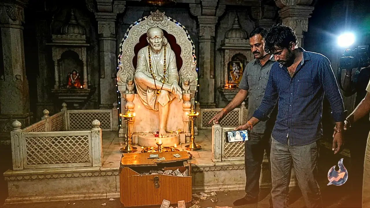 Maharashtra Temple Thief Bows Before Sai Baba's Idol, Then Breaks Donation Box, All On CCTV