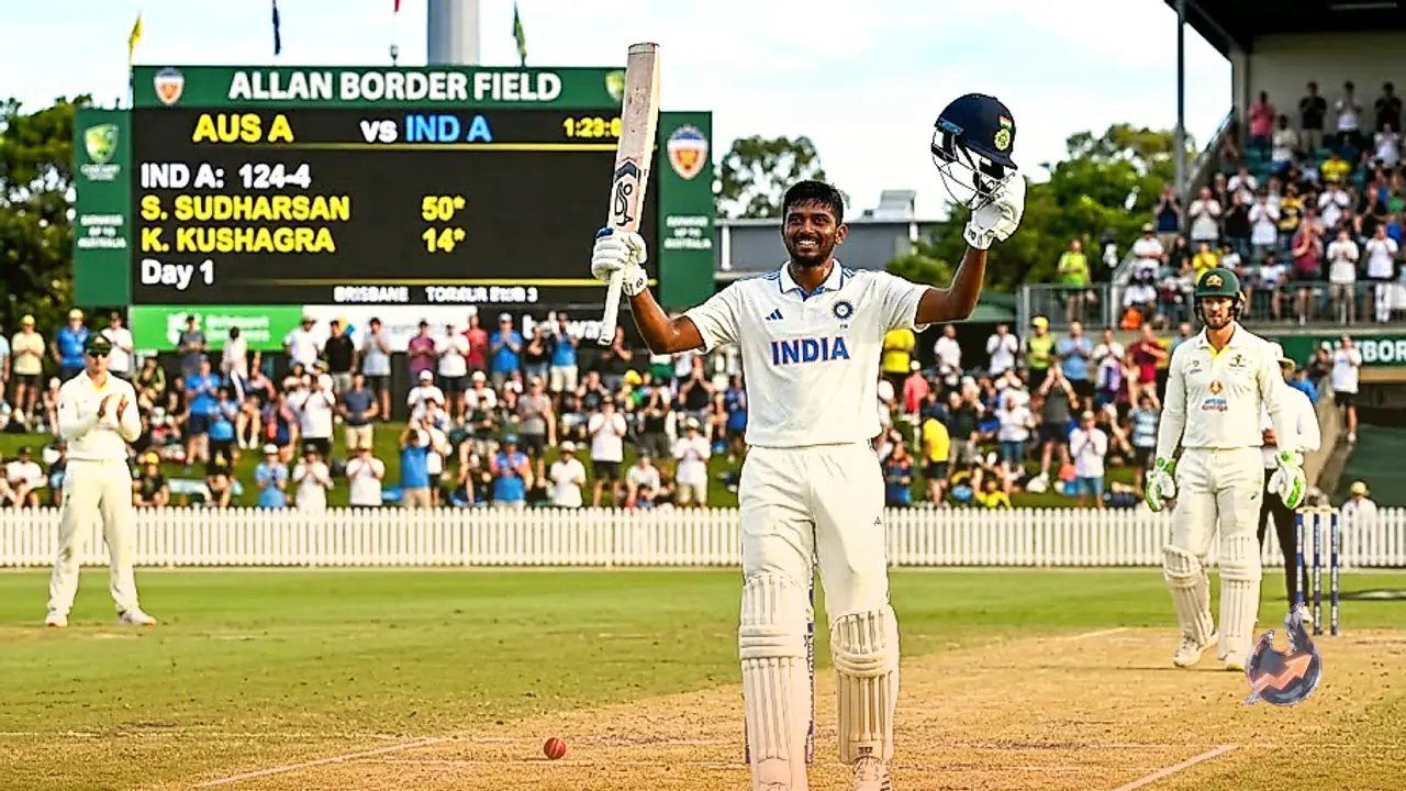 Sudharsan Hits Half Century on Injury Comeback as Kushagra and Kotian Resue India A