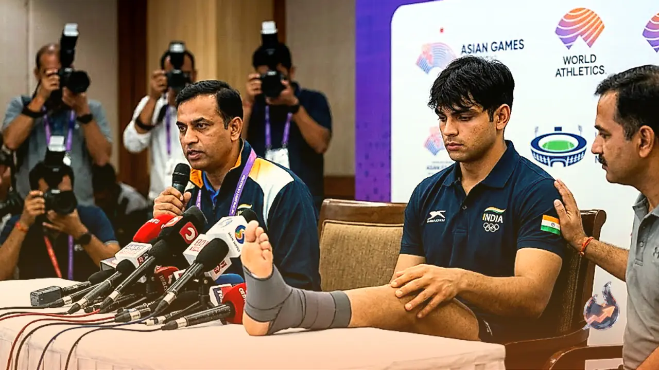 चोट के कारण एशियन गेम्स से बाहर हुए नीरज चोपड़ा, इस साल के सभी टूर्नामेंट से लिया नाम वापस