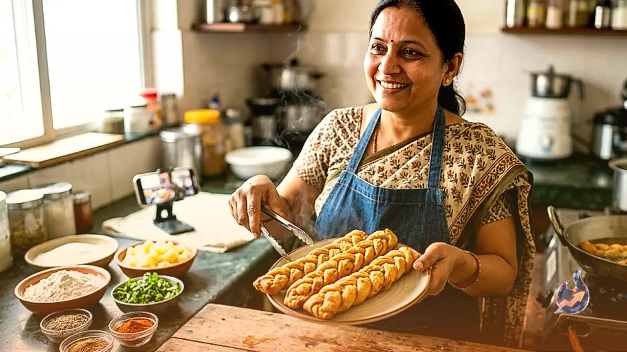 This Braided, Extra-Crunchy Samosa Recipe Is Taking Over Social Media Feeds