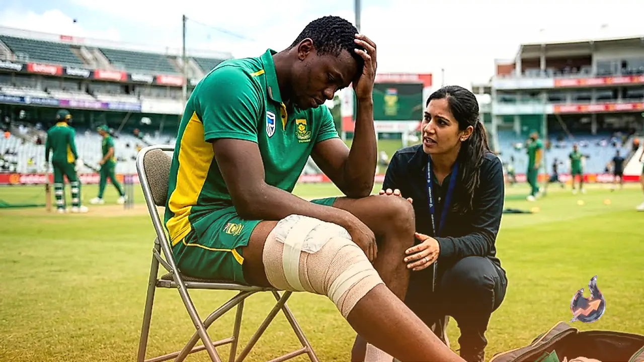Injured Kagiso Rabada Ruled Out of ODI Series Against Australia, Participation in Test Matches Doubtful