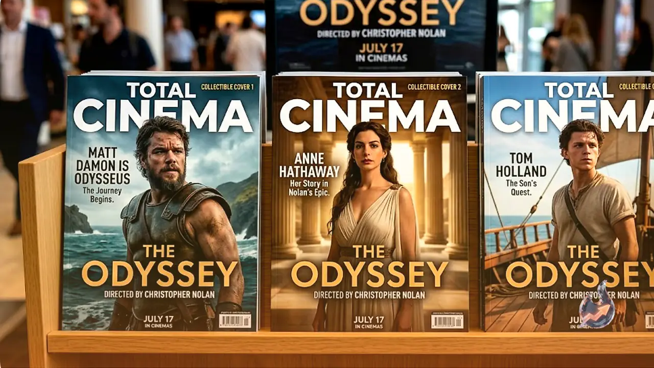 Christopher Nolan's The Odyssey Gets Three Collectible Magazine Covers Before Its Big Summer Bow