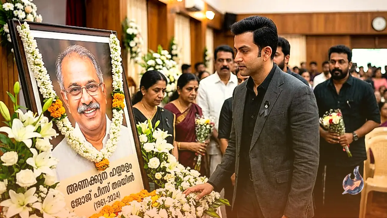 Cinema Industry Mourns Producer George Pius Tharayil Passing Away at 63, Prithviraj Sukumaran Pays Homage