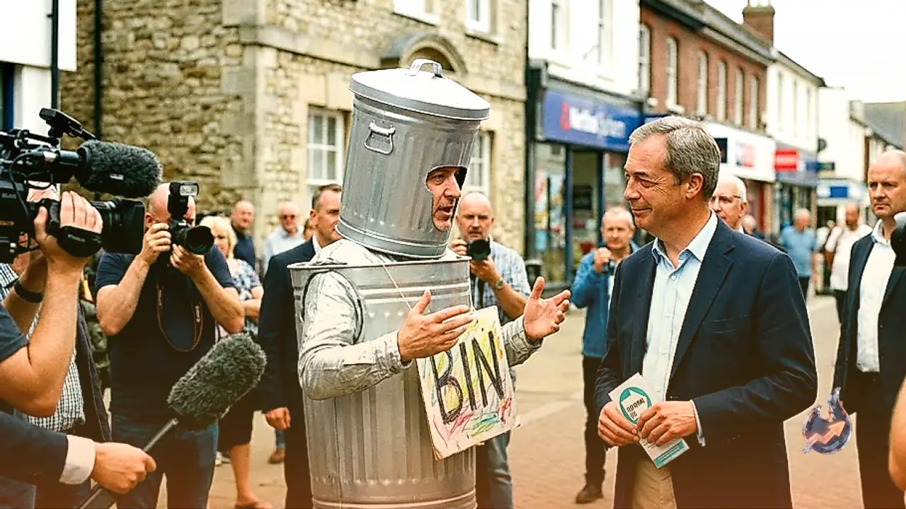 Count Binface Challenges Nigel Farage in Clacton By-Election with Quirky Campaign Promises