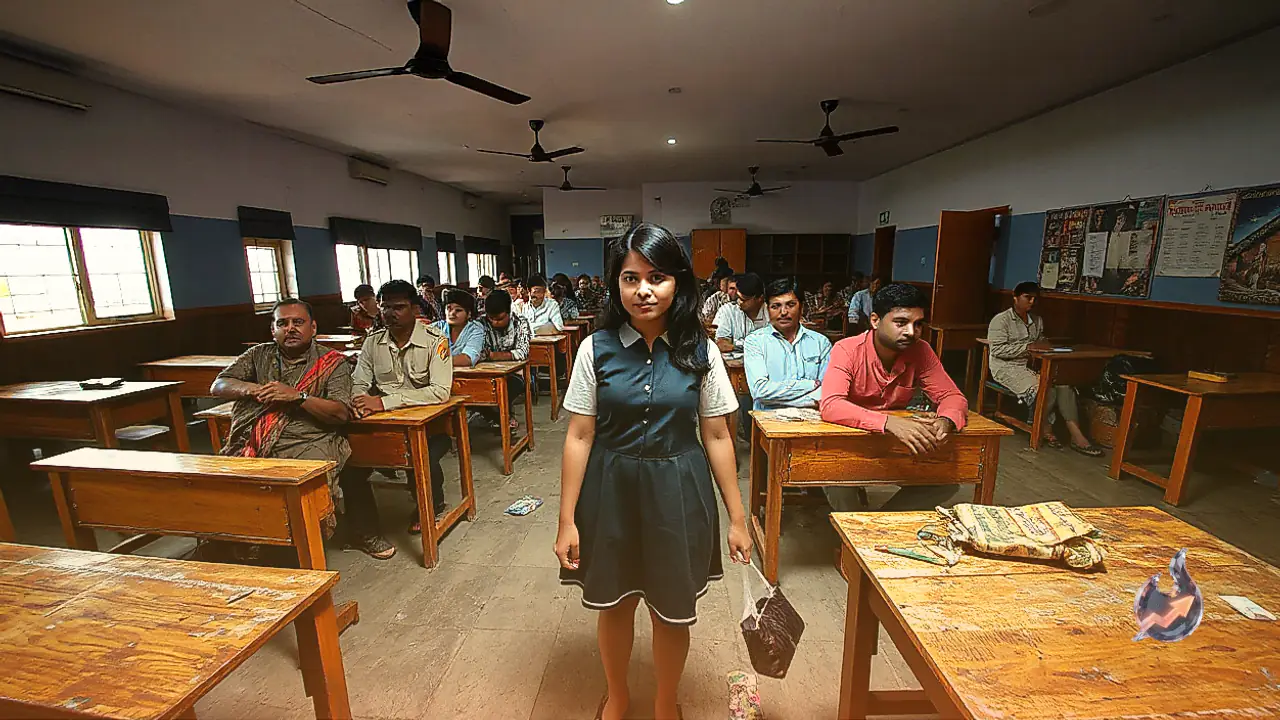कृष्णा नगर के सर्वोदय बाल विद्यालय में बारहवीं की छात्रा ने खुद को लगाई आग, तीन पन्नों का पत्र बरामद