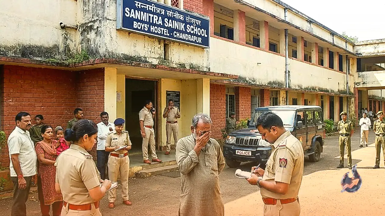 Class 5 Student Dies Under Mysterious Circumstances at Sainik School Hostel in Chandrapur