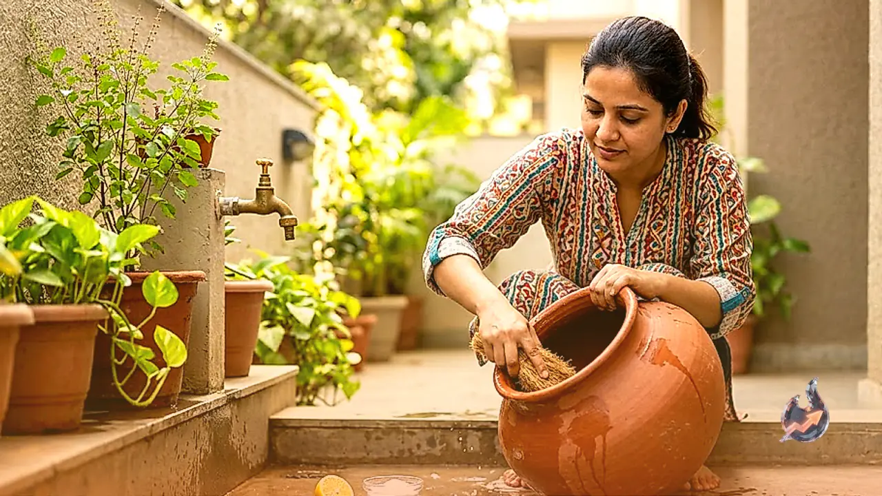 Clay Pot Cleaning Guide: How to Remove Bad Odors and Algae from Your Earthen Water Pot